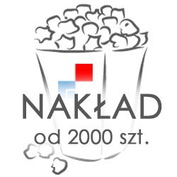 Pudełka na Popcorn z nadrukiem indywidualnym - kubki na popcorn z logo