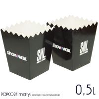 Kubek na popcorn z logo