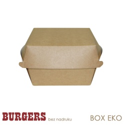 Burger box Pudełka na burgery Eko Box