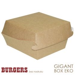 Burger box Duże Pudełka na burgery Eko Box