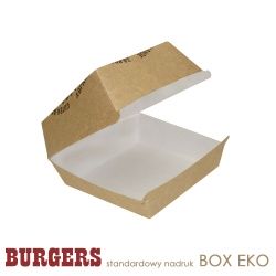 Burger box Pudełka na burgery Eko Certyfikat
