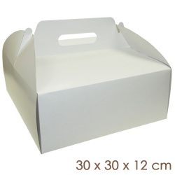 Pudełko na TORT z rączką 30 cm