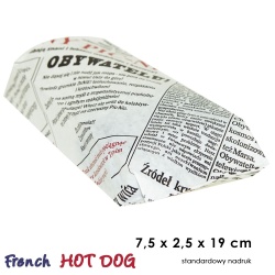 Koperty na hot dog francuski - gazeta