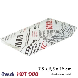 Torebki na hot dog francuski - gazeta