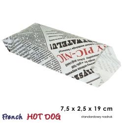 Torebki na hot doga francuskiego - gazeta