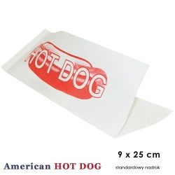 Torebki na hot dogi amerykańskie
